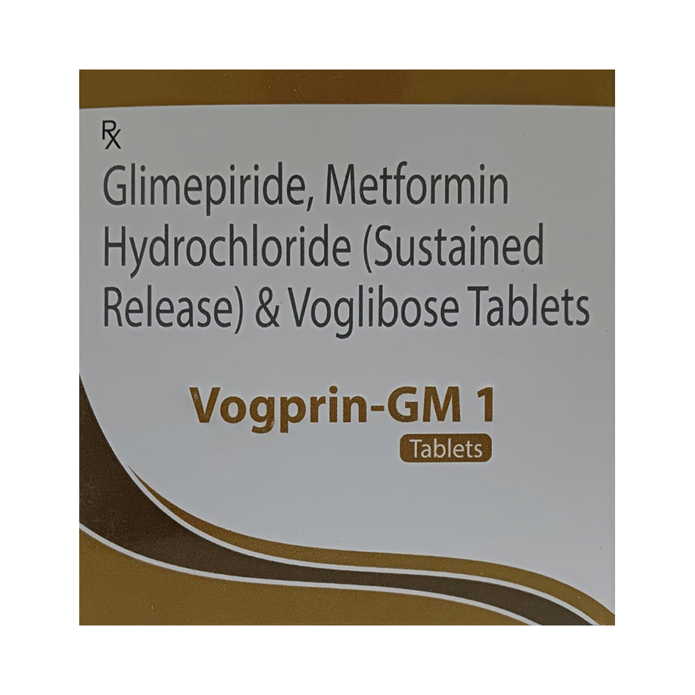 Vogprin-GM 1 Tablet SR