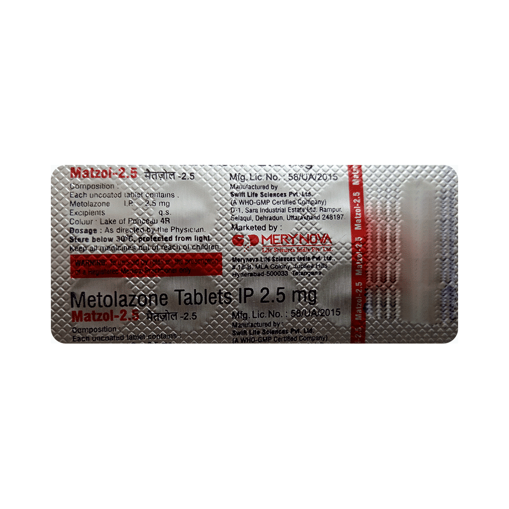 Matzol 2.5 Tablet - Image 4