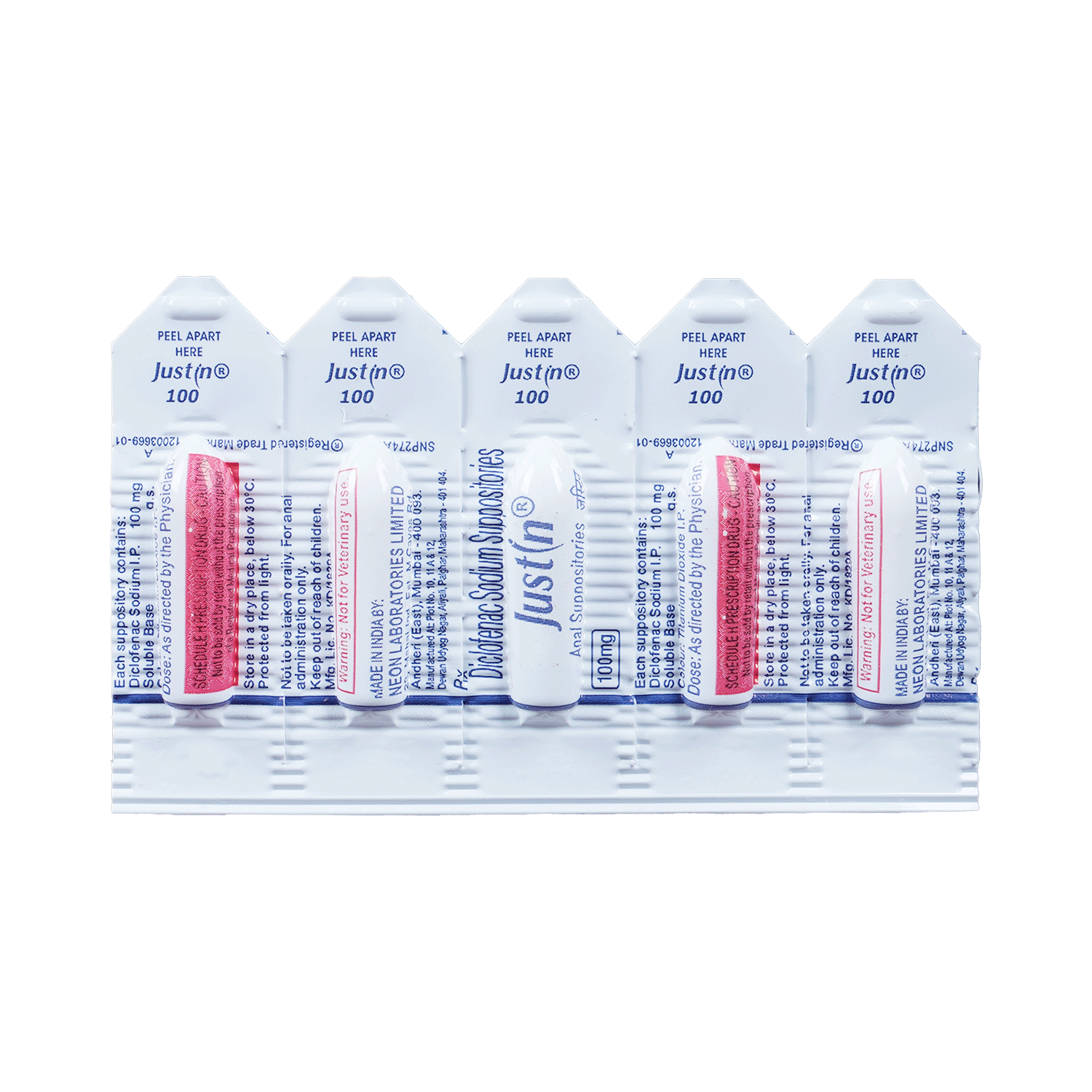Justin 100mg Suppository - Image 4