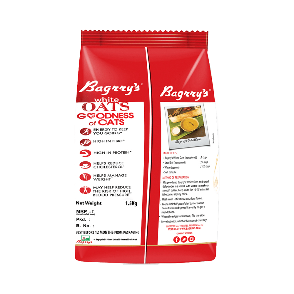 Bagrry's White Oats for Weight Management & Cholesterol Reduction - Image 2