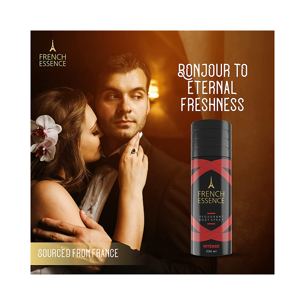 French Essence Intense Deodorant Body Spray (200ml Each) - Image 3