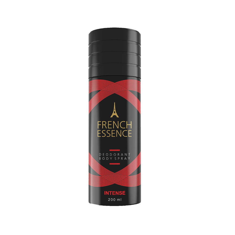 French Essence Intense Deodorant Body Spray (200ml Each)
