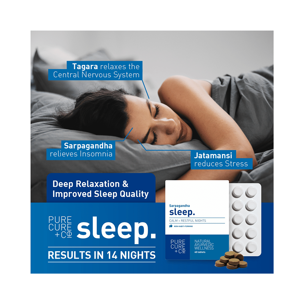 Pure Cure Sarpagandha Sleep Tablet - Image 3
