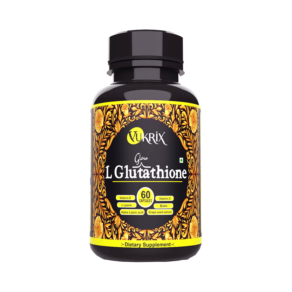 Vukrix Glow L Glutathione Capsule (60 Each) - Image 1