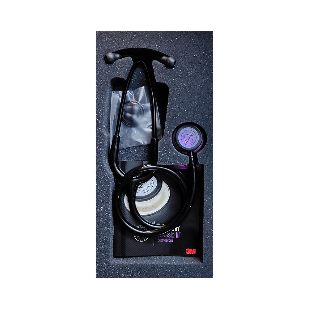 3M Littmann 5870 Classic III™ Stethoscope Black - Image 2