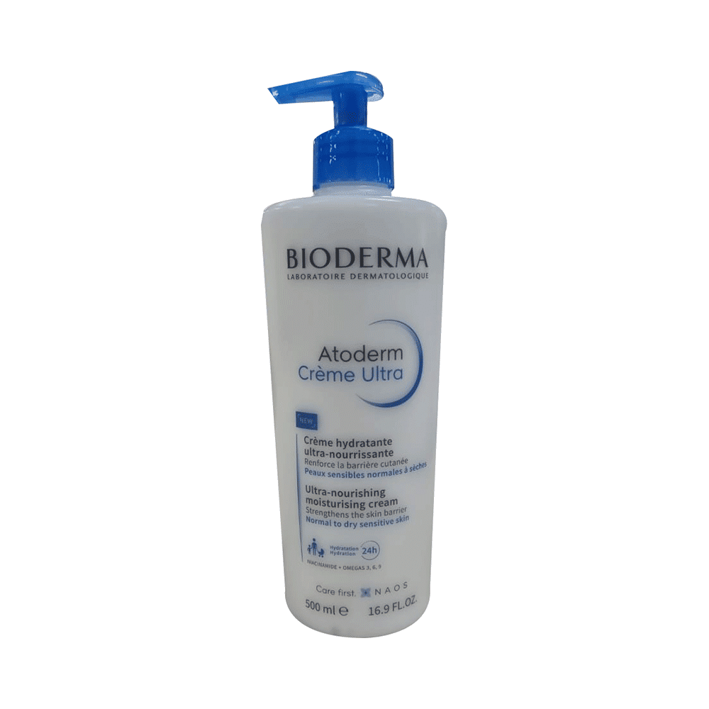 Bioderma Atoderm Ultra-Nourishing Cream | Face Care Product for Normal to Dry, Sensitive Skin | Hydrates and Strengthens Skin Barrier