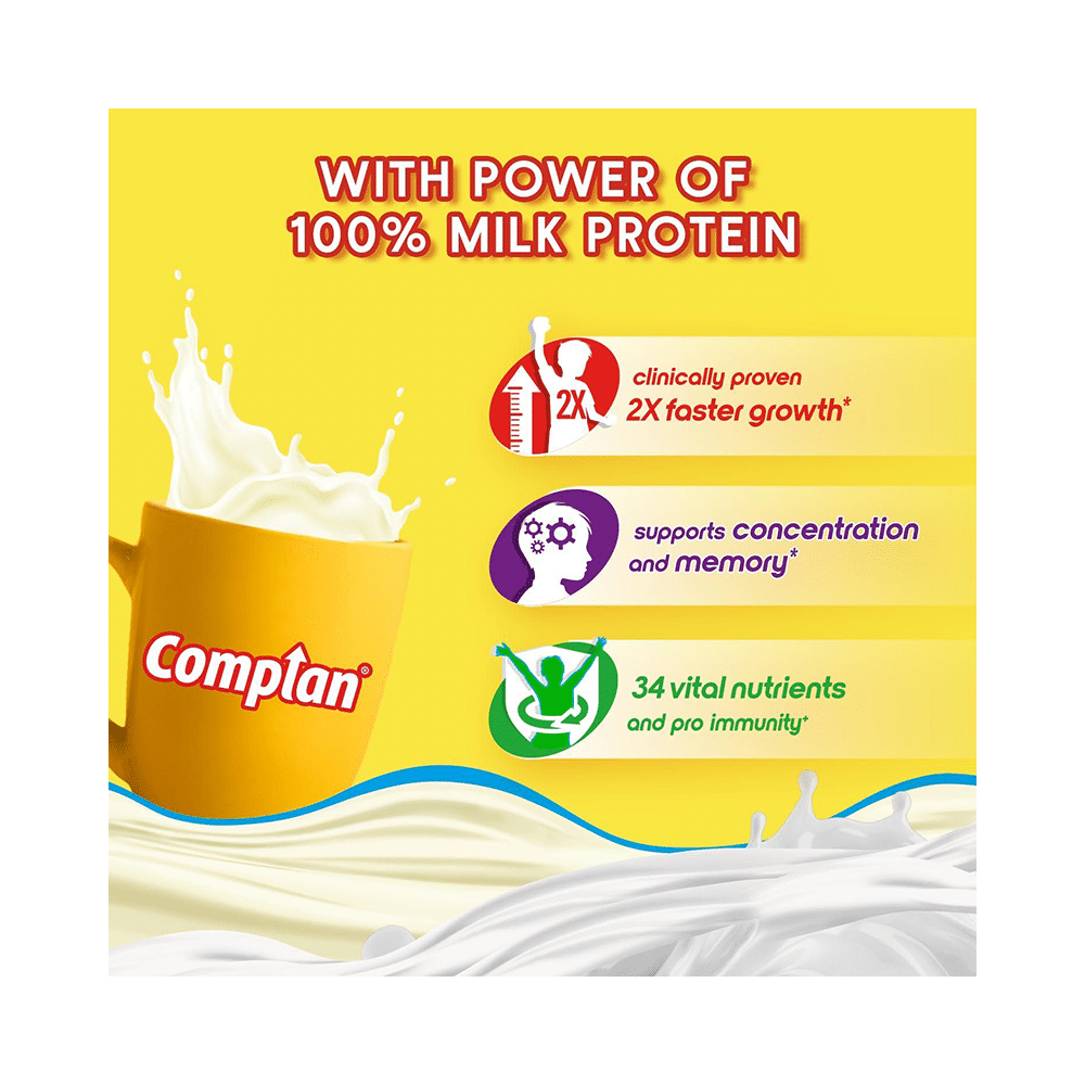 Complan Nutrition Drink Powder for Children | Nutrition Drink for Kids with Protein & 34 Vital Nutrients | Creamy Classic - Image 4