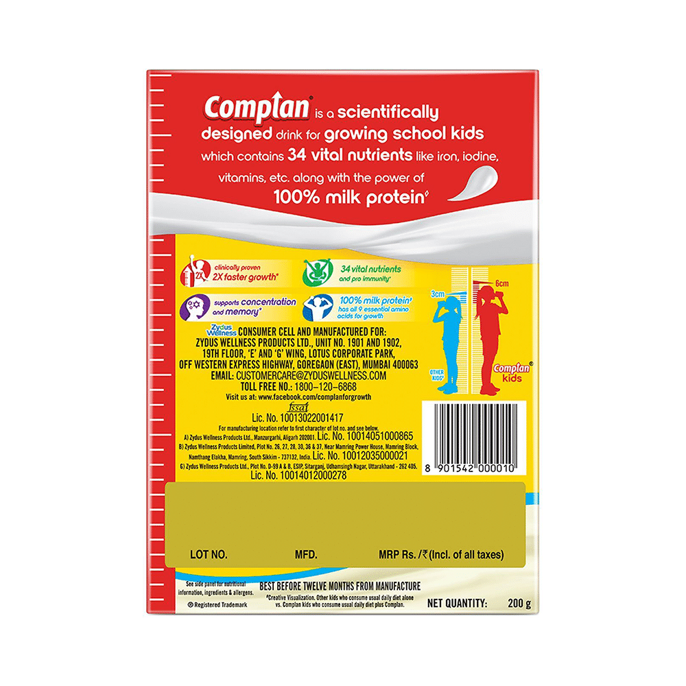 Complan Nutrition Drink Powder for Children | Nutrition Drink for Kids with Protein & 34 Vital Nutrients | Creamy Classic - Image 2