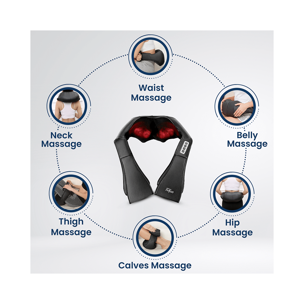 Dr Physio (USA) Electric Heat Shiatsu Machine Body Massagers - Image 5