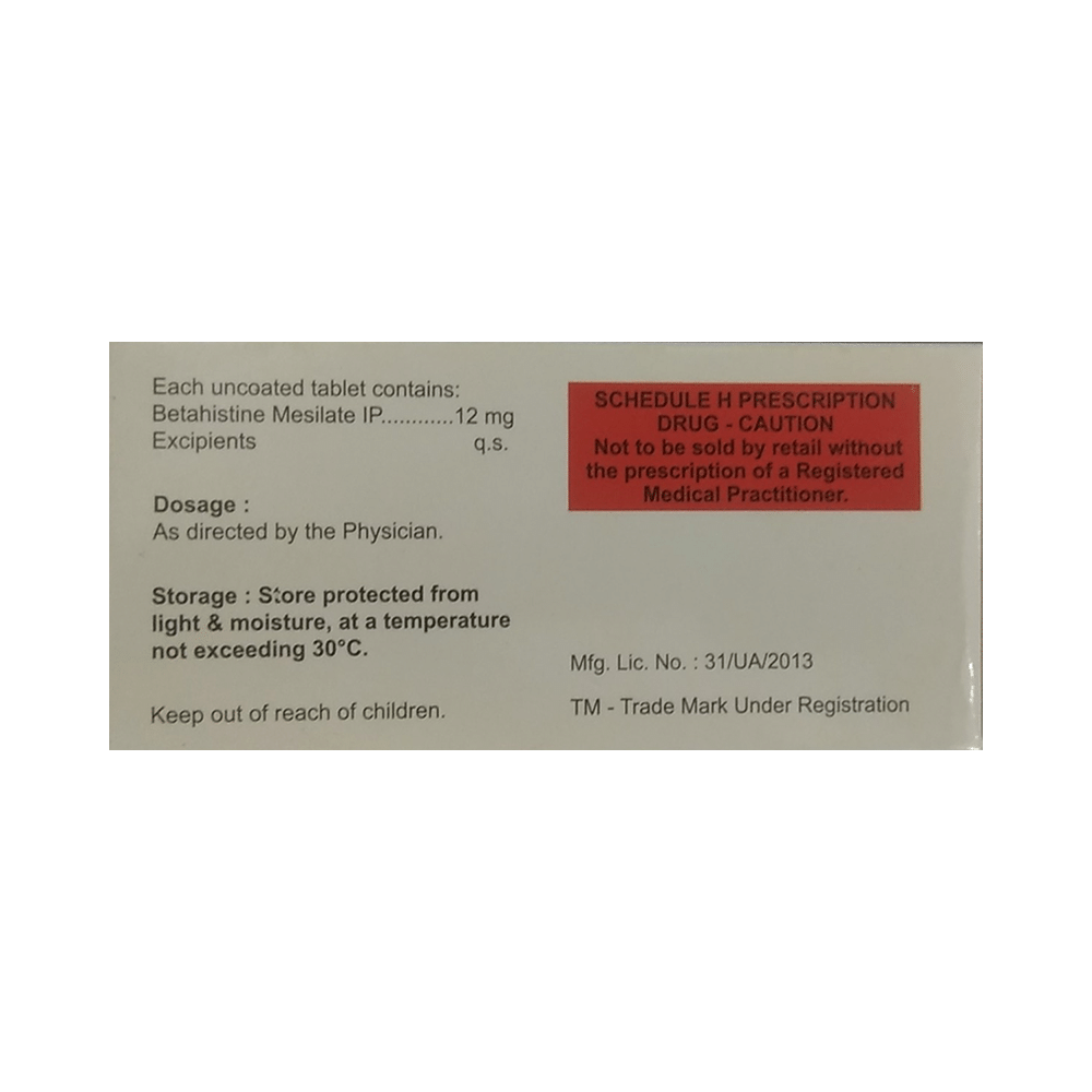 Besilet 12mg Tablet - Image 2