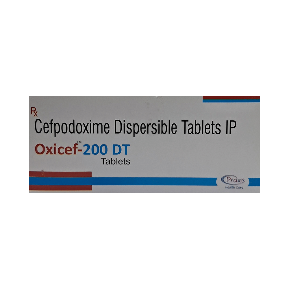 Oxicef 200 DT Tablet - Image 1