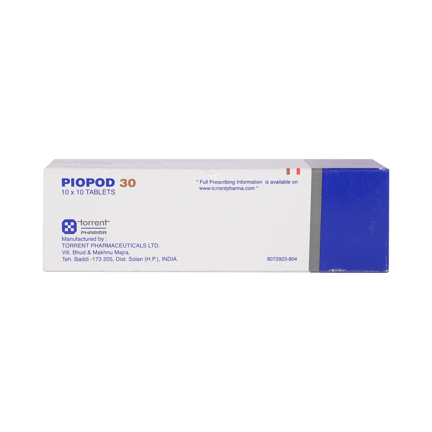 Piopod 30mg Tablet - Image 5