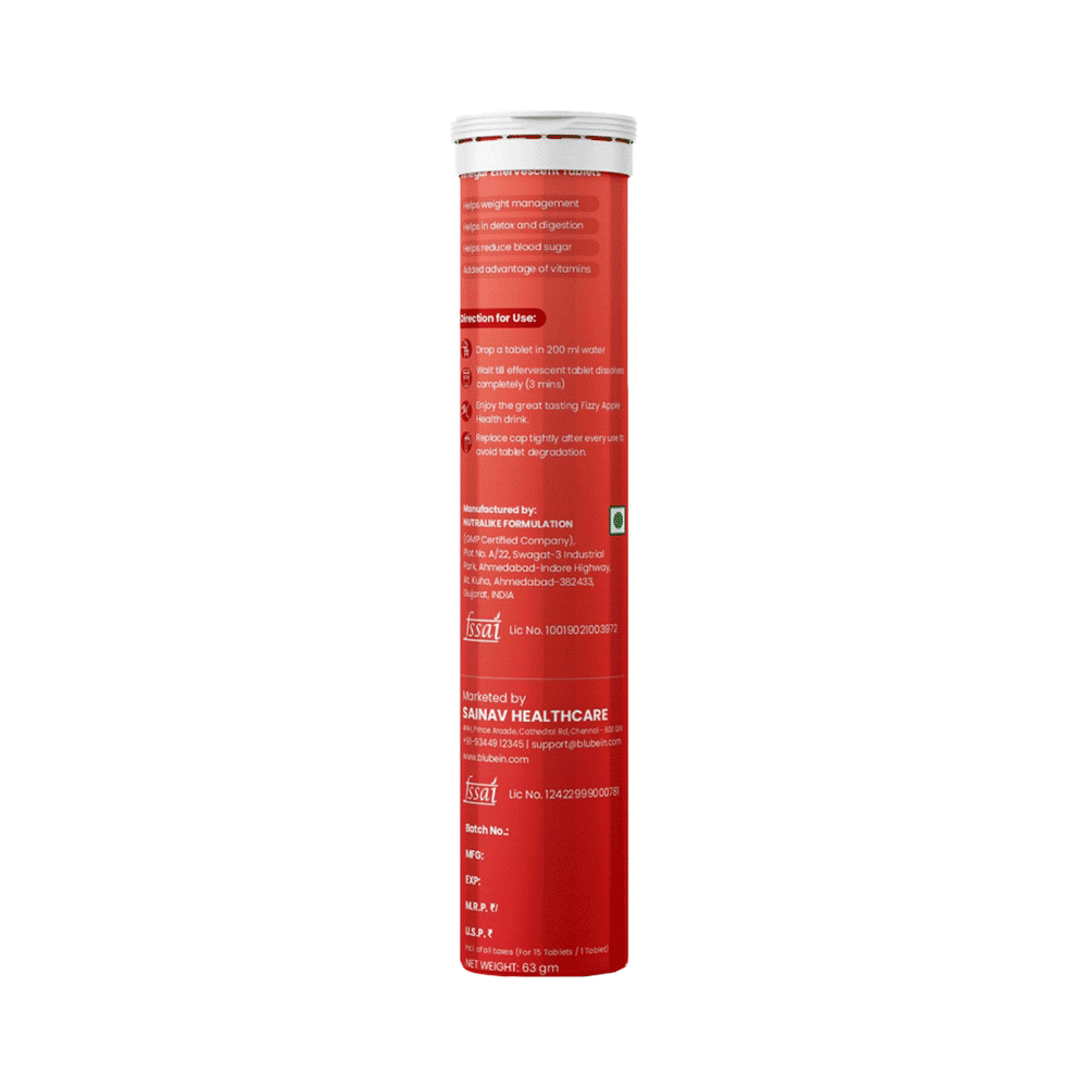 Blubein Apple Cider Vinegar++ Effervescent Tablet - Image 3