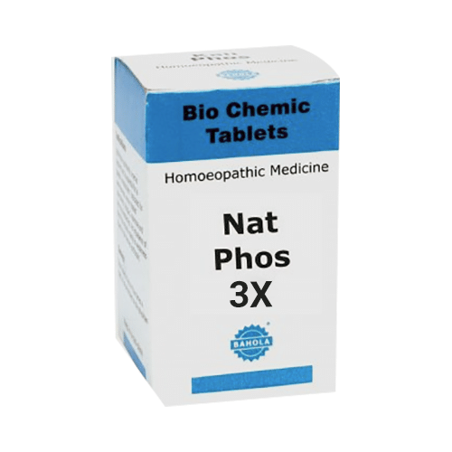 Bahola Nat Phos Biochemic Tablet 3X - Image 1