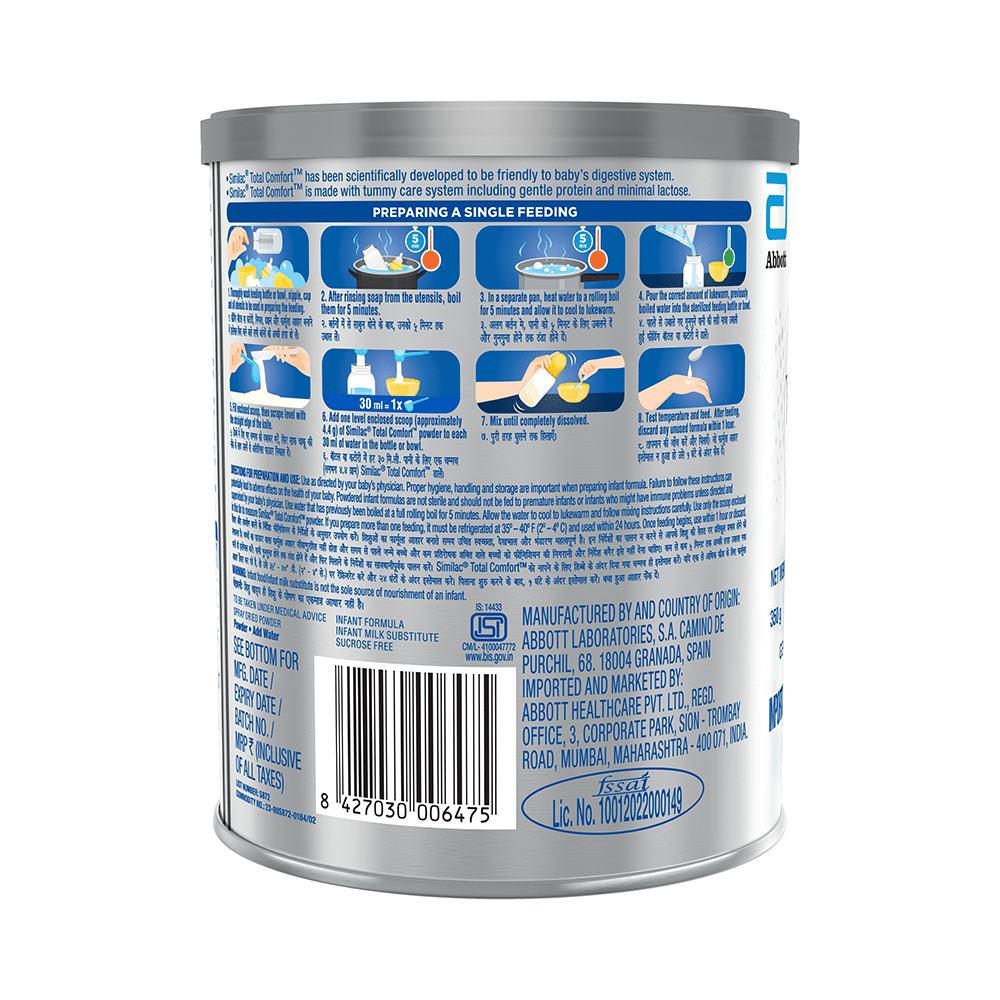 Similac Total Comfort Infant Formula Upto 6 Month - Image 2