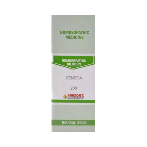 Bakson's Homeopathy Senega Dilution 200 - Image 1