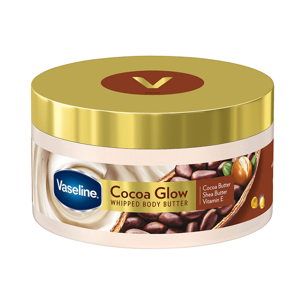 Vaseline Cocoa Glow Whipped Body Butter - Image 1