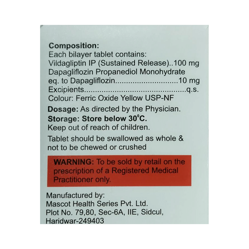 Vildaray D 10 Tablet SR - Image 2