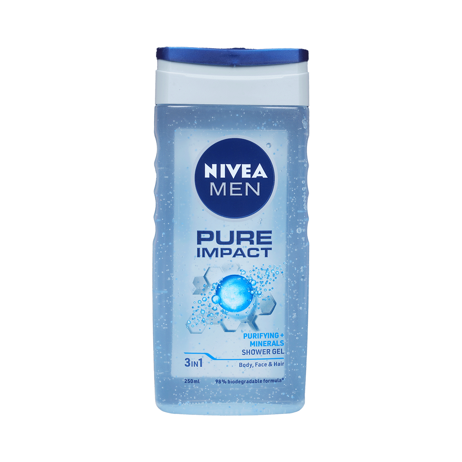 Nivea Men Shower Gel for Body, Skin & Hair | Pure Impact - Image 2