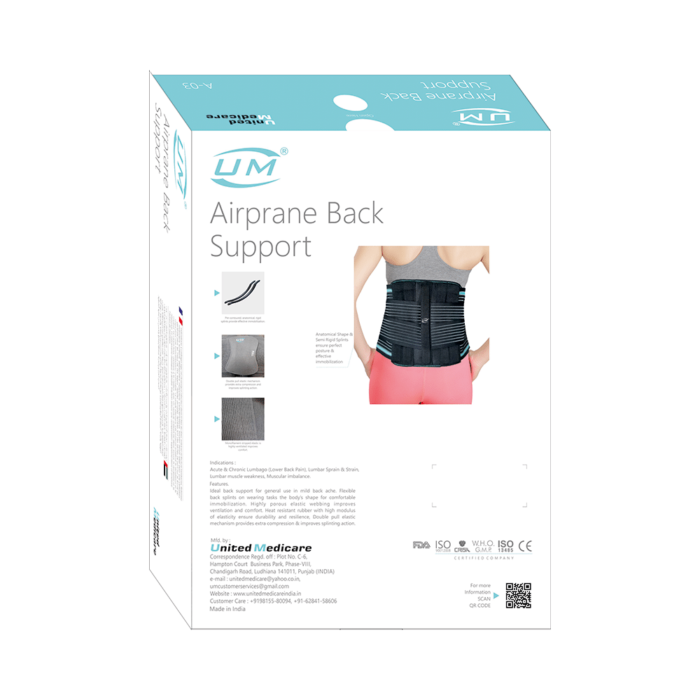 United Medicare Airprane Back Support XXL - Image 2