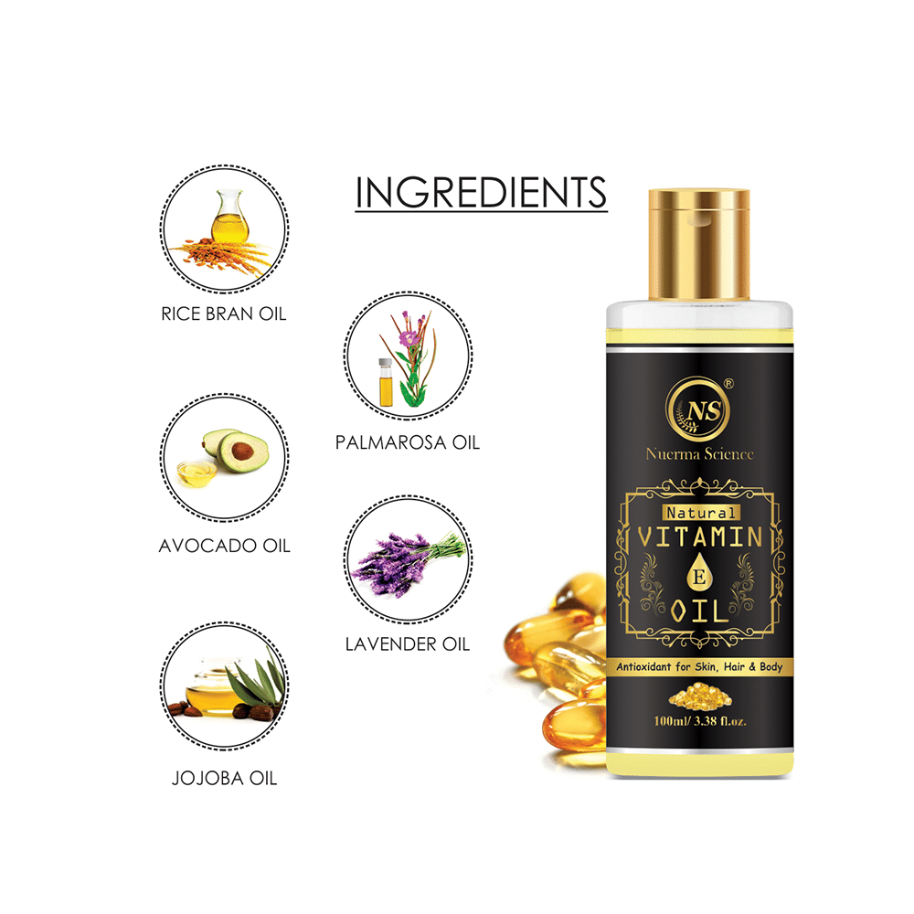 Nuerma Science Natural Vitamin E Oil - Image 3