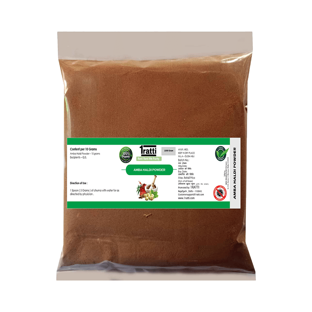 1ratti Amba Haldi Powder (1000gm Each) - Image 1