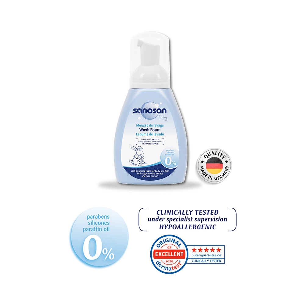 Sanosan Baby Wash Foam - Image 3
