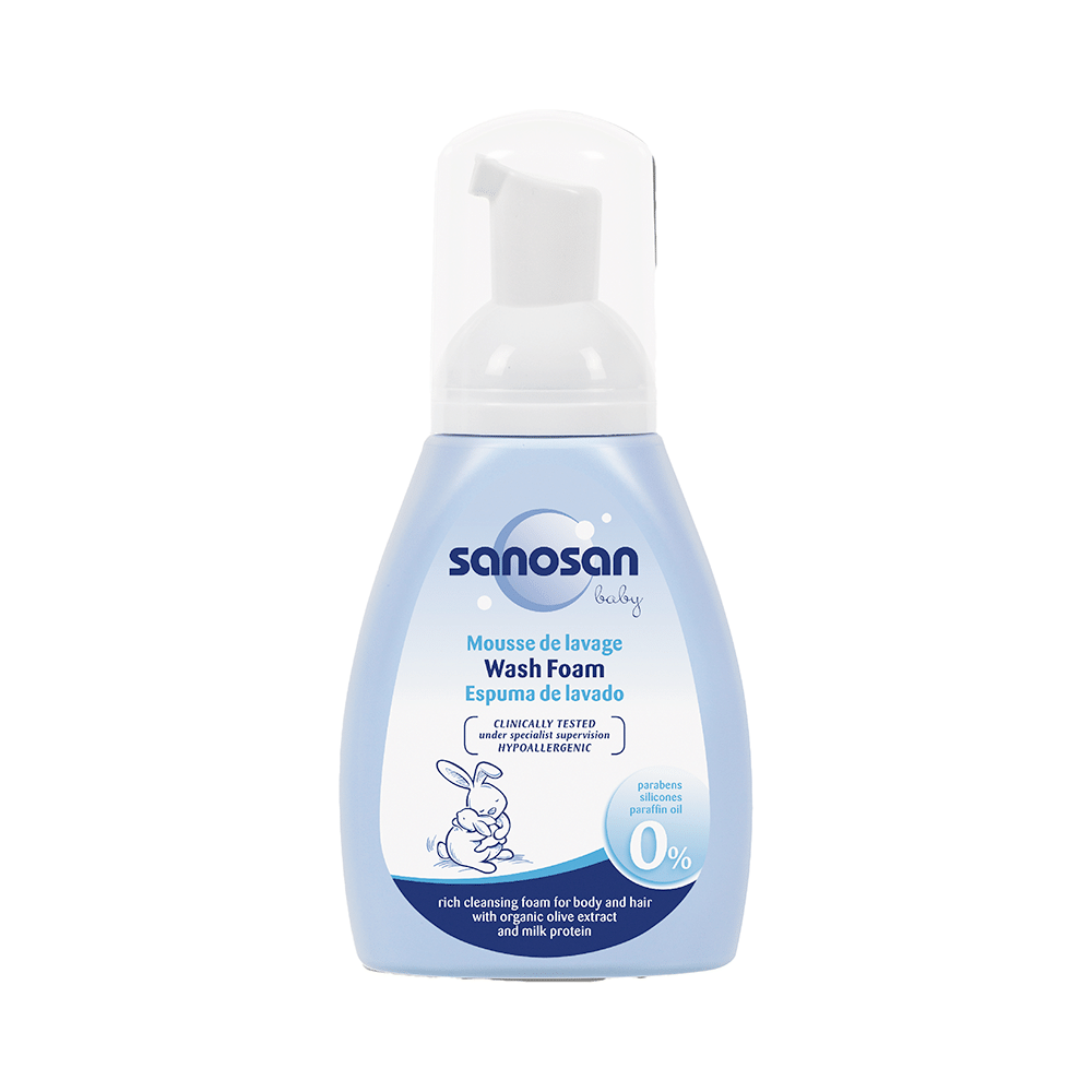 Sanosan Baby Wash Foam - Image 1