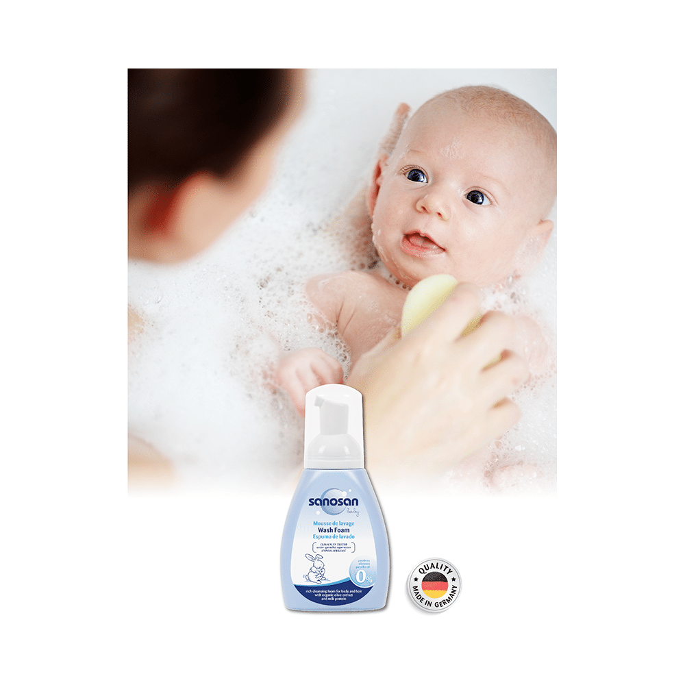 Sanosan Baby Wash Foam - Image 4