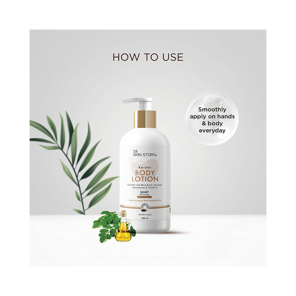 The Skin Story Keratin Body Lotion - Image 4