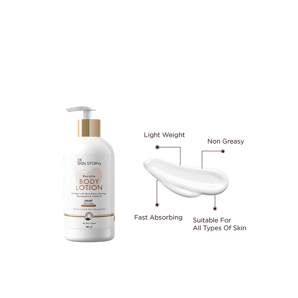 The Skin Story Keratin Body Lotion - Image 5