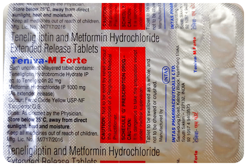 Teniva-M Forte Tablet