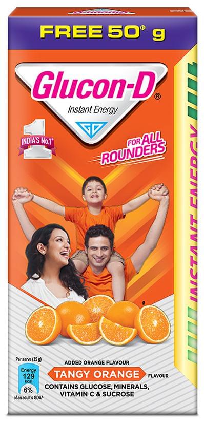 Glucon-D Powder Orange - Image 1