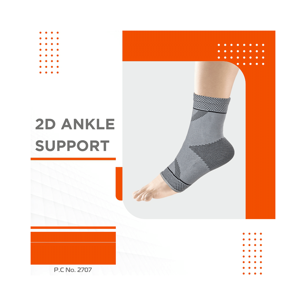 Vissco 2D Ankle Support, Stretchable Ankle Support for Injured Ankles, Arthritic Pain Small - Image 6