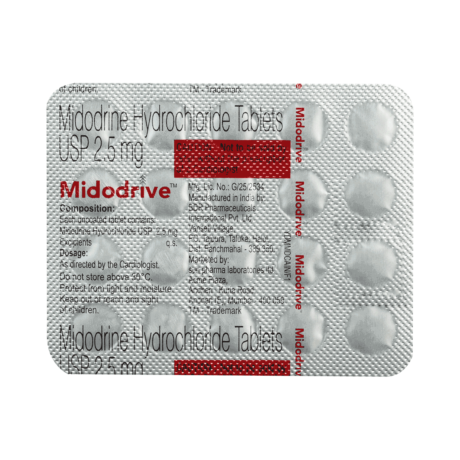 Midodrive Tablet - Image 5