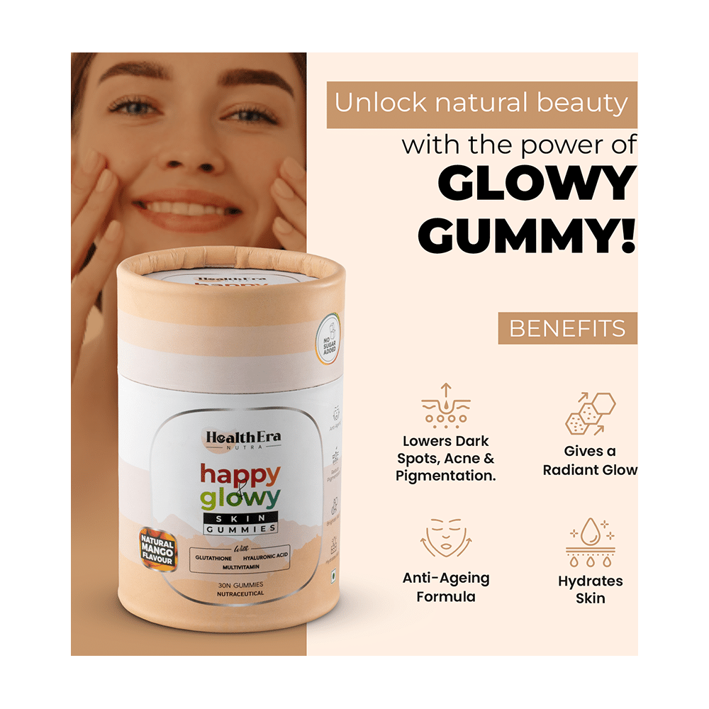 Healthera Nutra Happy Glowy Skin Gummies - Image 4
