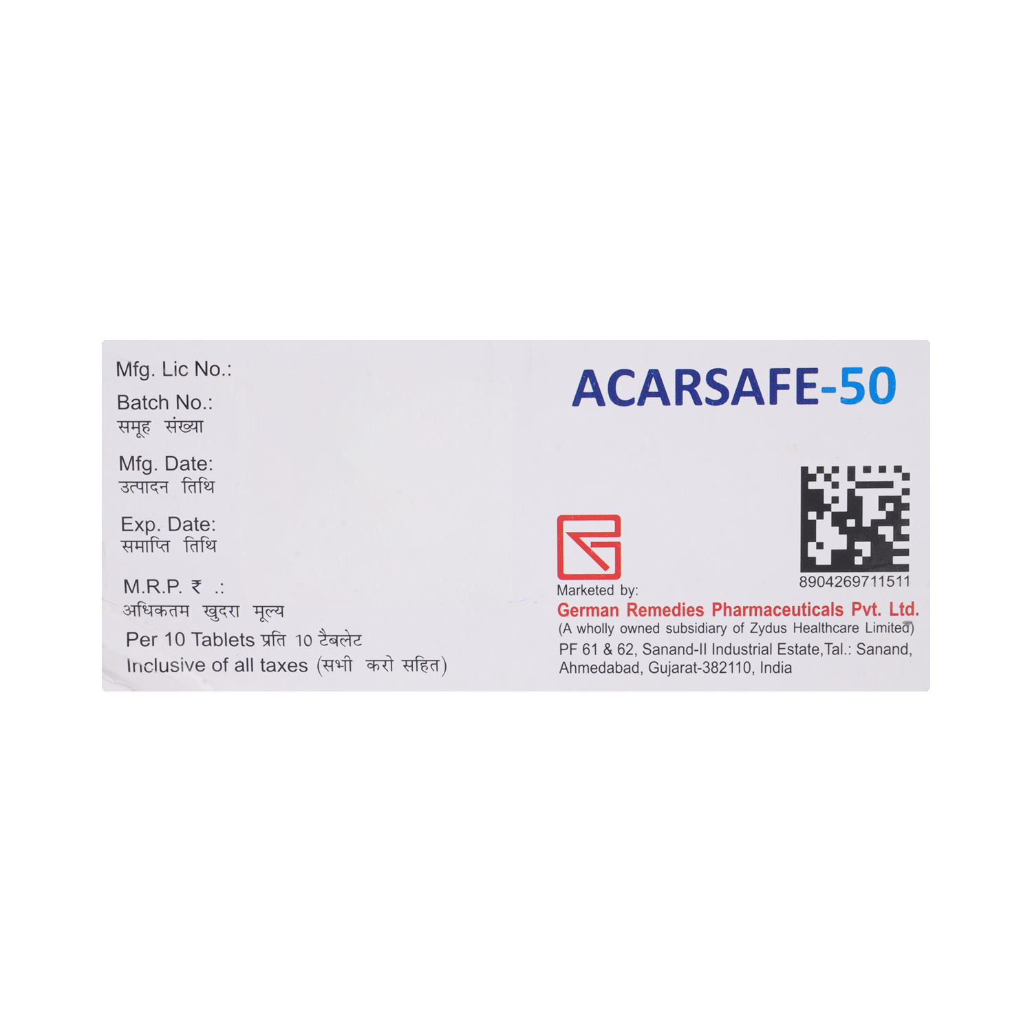 Acarsafe 50 Tablet - Image 3