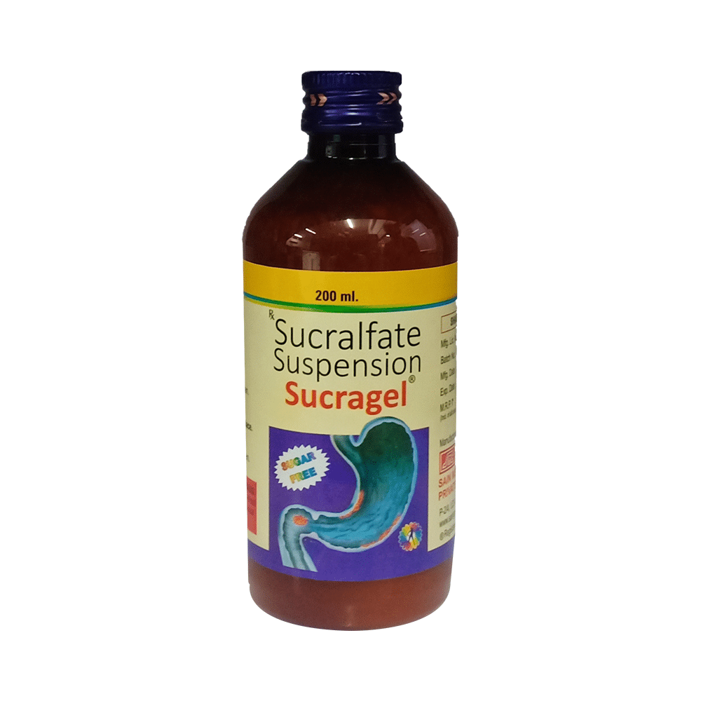 Sucragel Oral Suspension Sugar Free