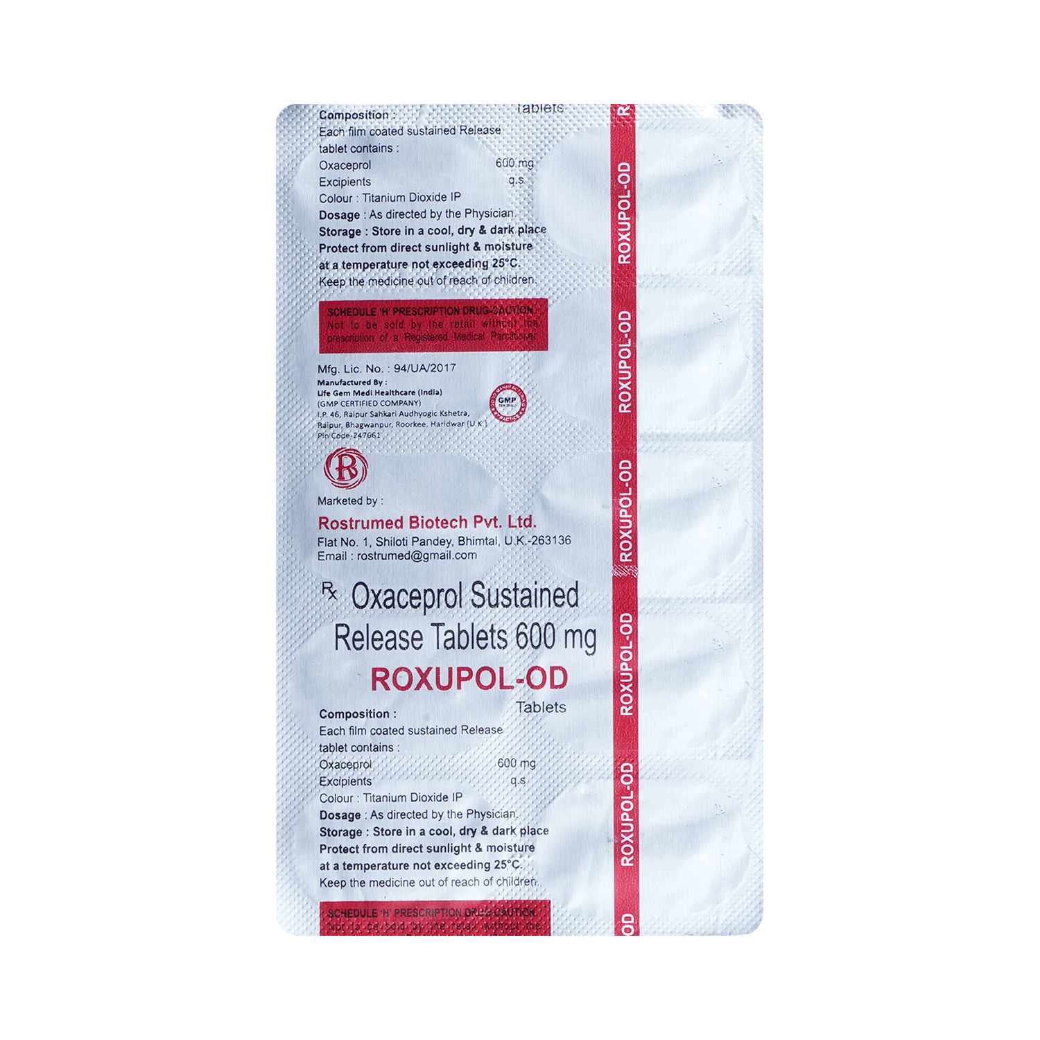 Roxupol-OD Tablet SR - Image 3