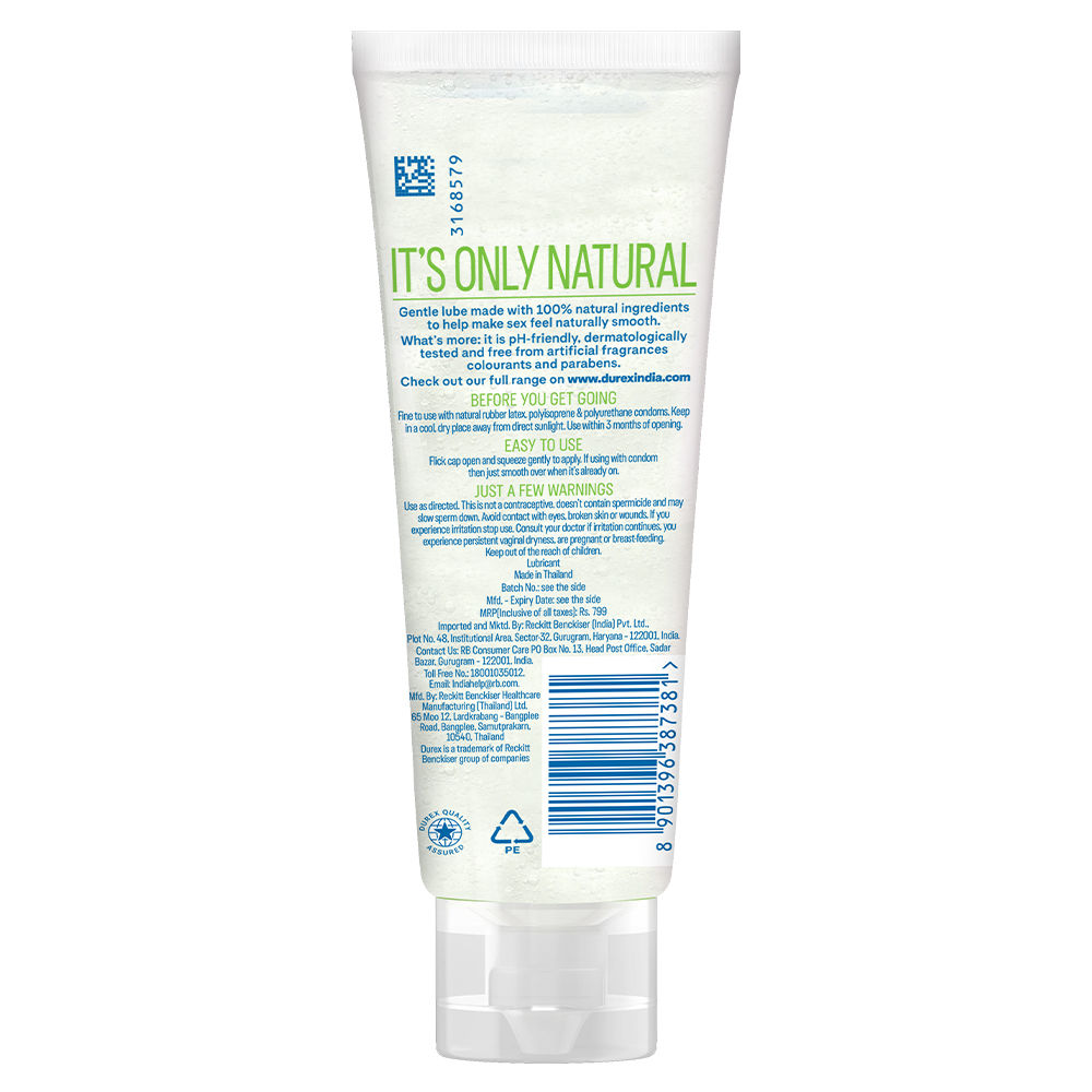 Durex Naturals Water-Based Intimate Lubricant For Men & Women - Image 2