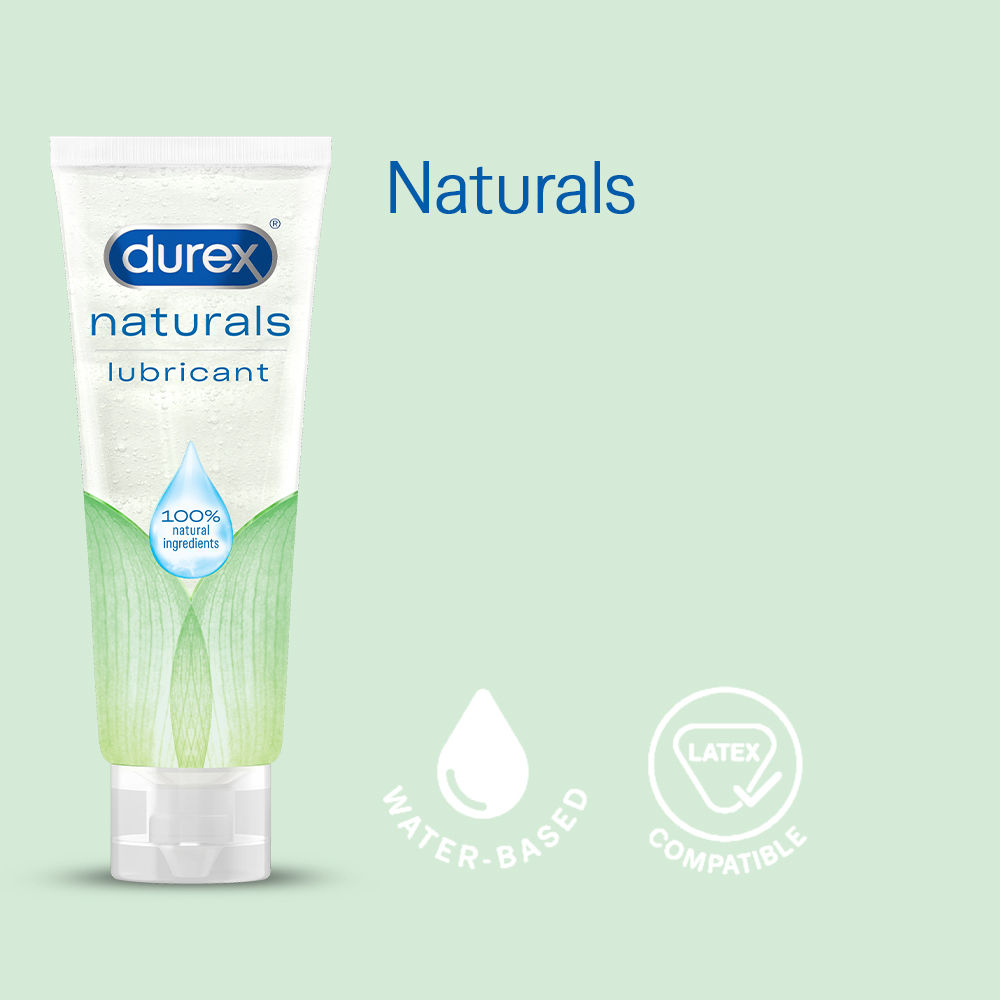 Durex Naturals Water-Based Intimate Lubricant For Men & Women - Image 3