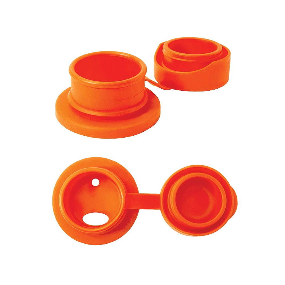 Pura Sport insulated Bottle with Sport Sleeve & Silicon Big Mouth Sport Top Orange - Image 3