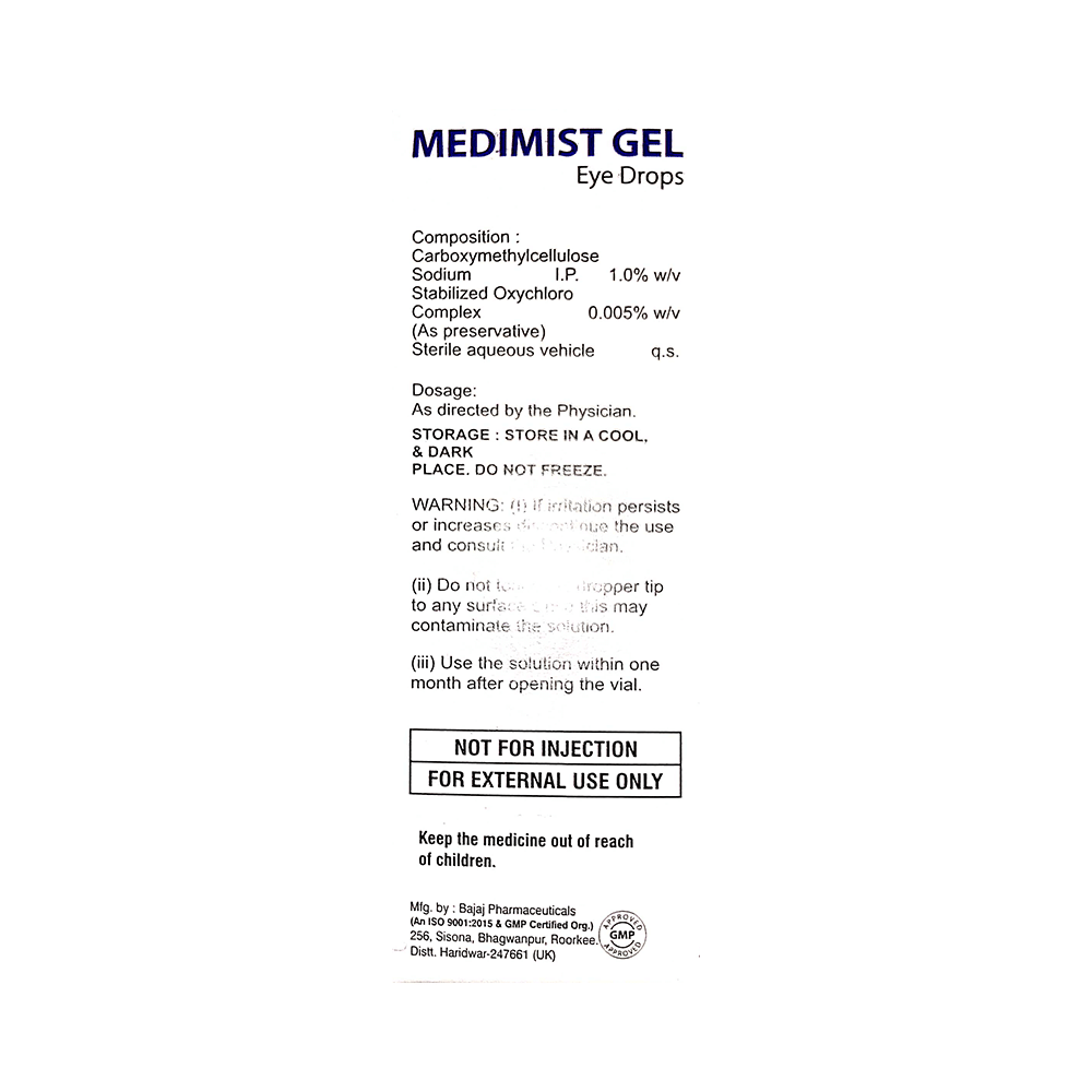 Medimist Gel Eye Drop - Image 2