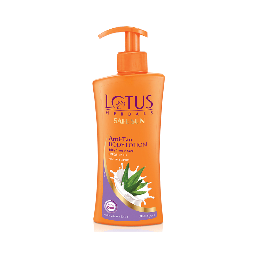 Lotus Herbals Safe Sun Anti-Tan Body Lotion SPF 25 PA+++