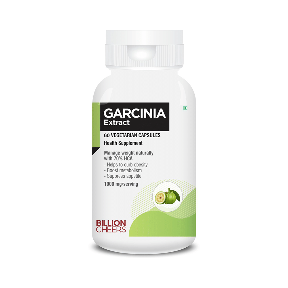 Billion Cheers Garcinia Extract Vegetarian Capsules - Image 1