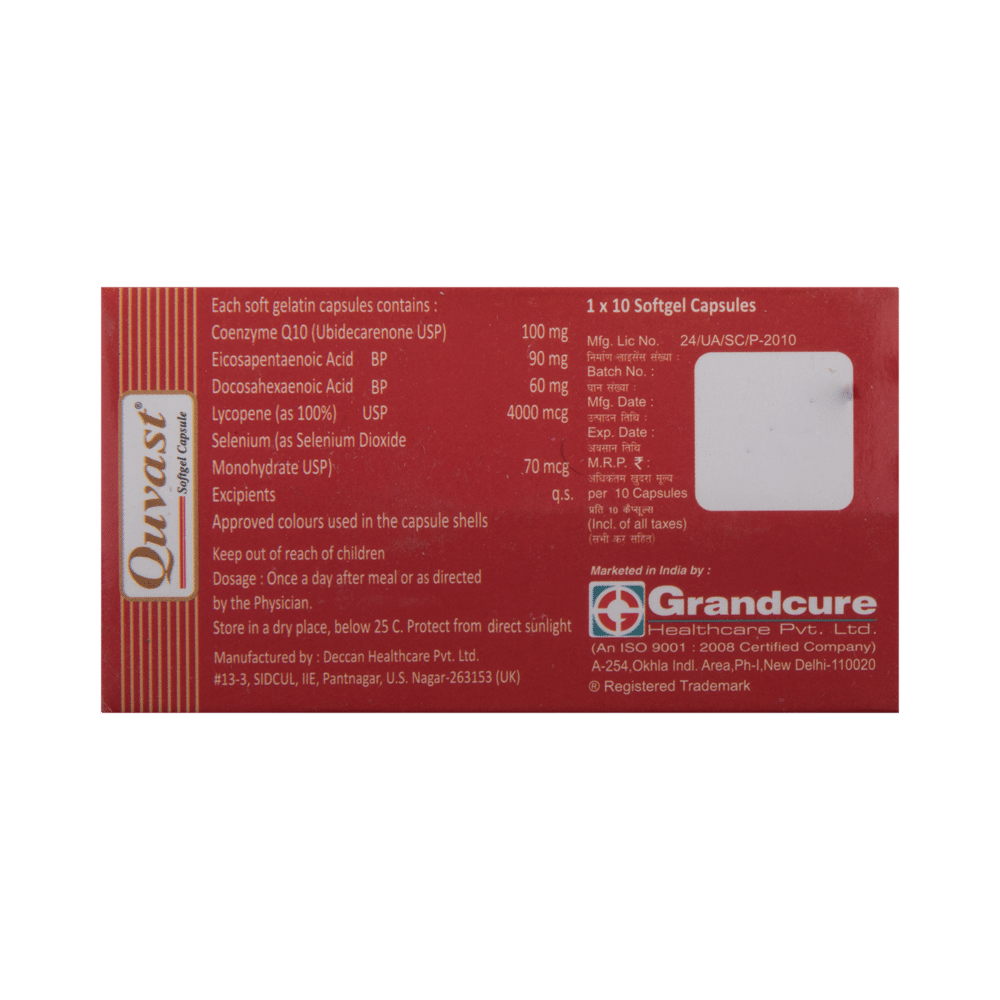 Quvast Softgel Capsule - Image 3