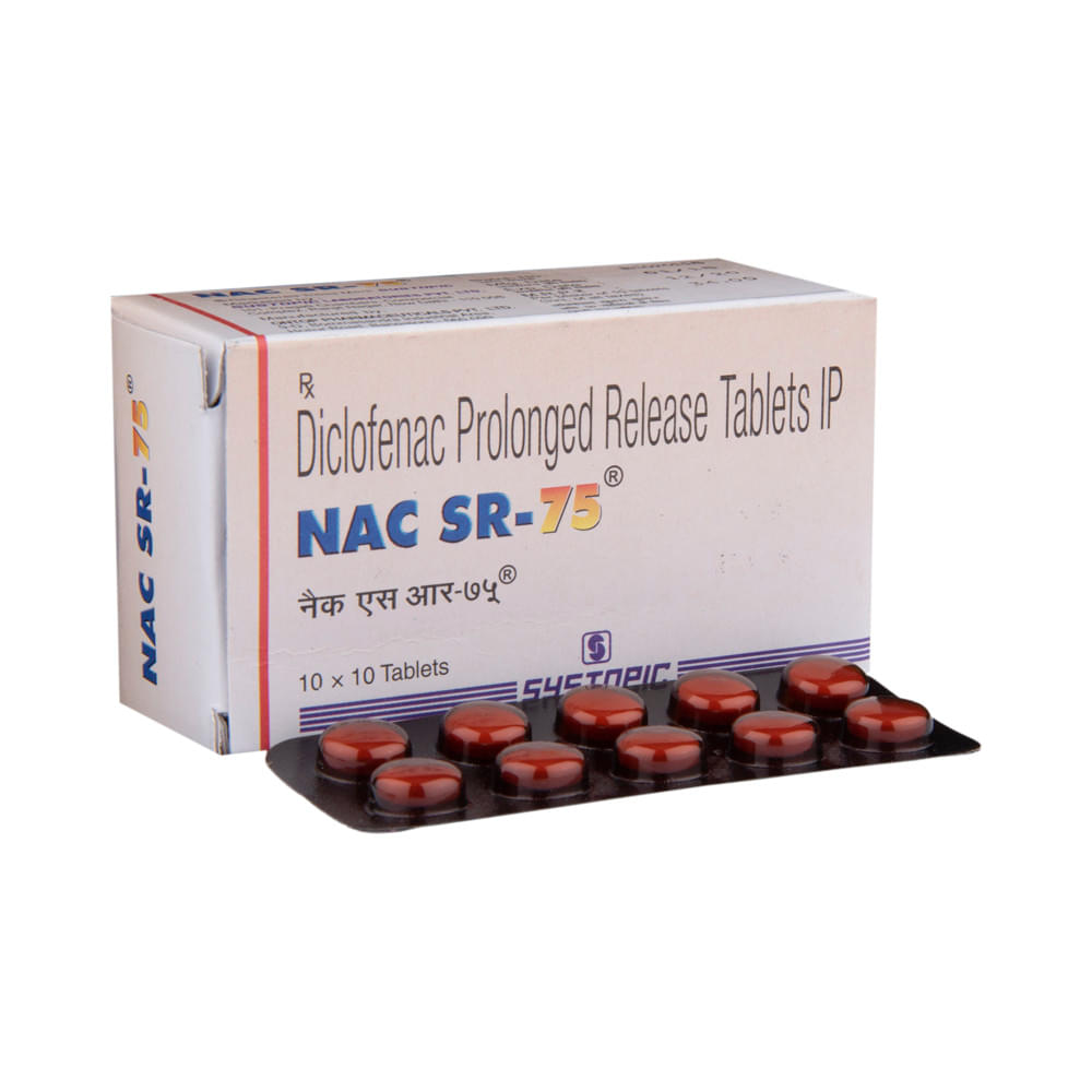NAC SR 75 Tablet - Image 1
