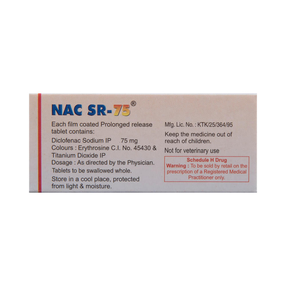 NAC SR 75 Tablet - Image 3
