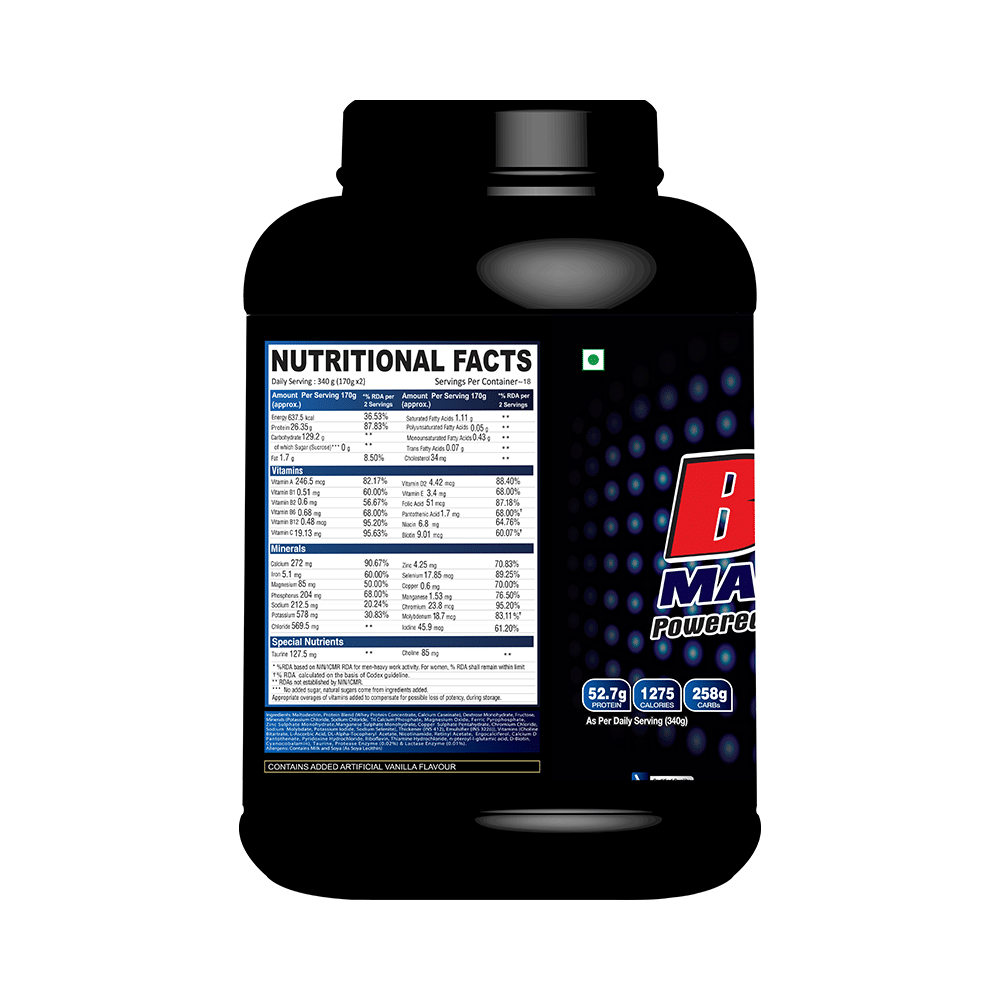 Aminoz Bulk Mass Gainer Creamy Vanilla - Image 3