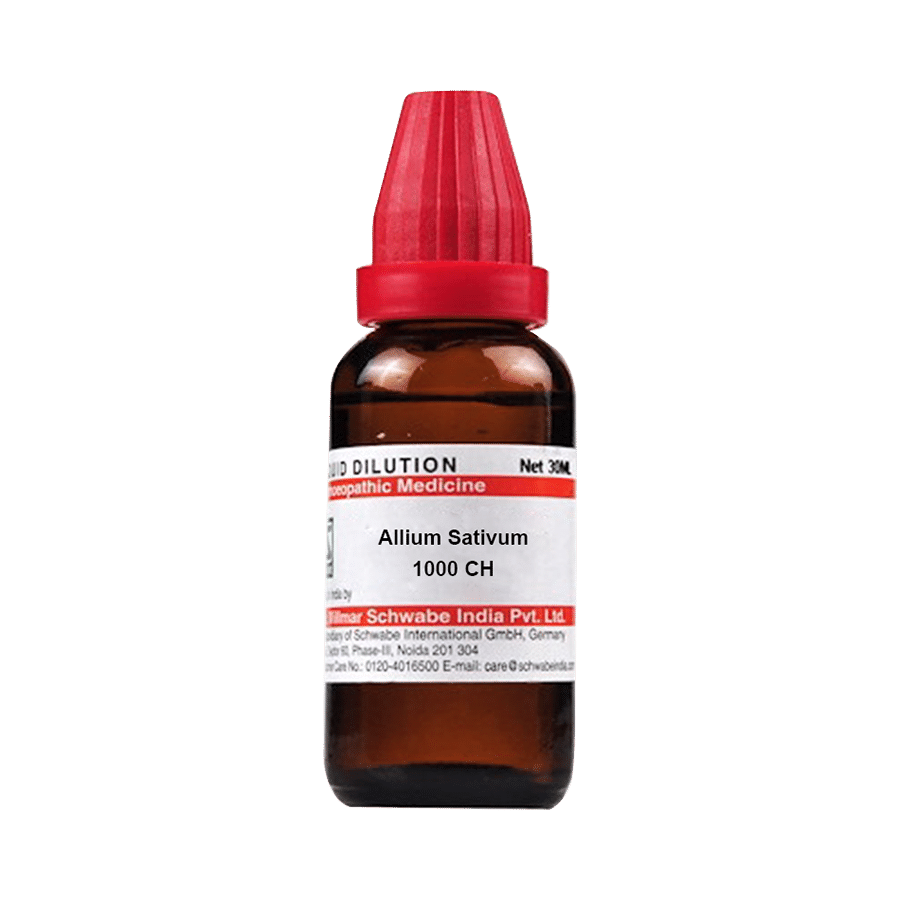 Dr Willmar Schwabe India Allium Sativum Dilution 1000 CH - Image 1